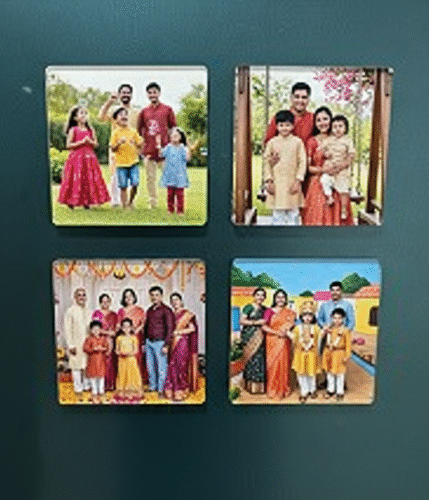 Personalized Fridge Magnet photo printed gift (3 x 4) inch. photo review