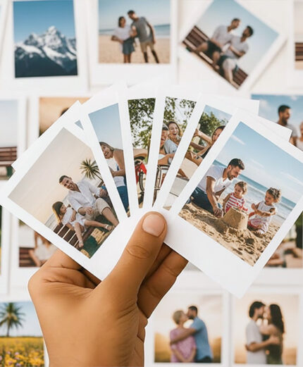 Customised Mini Photo Prints Personalized Gifts with Your Photos
