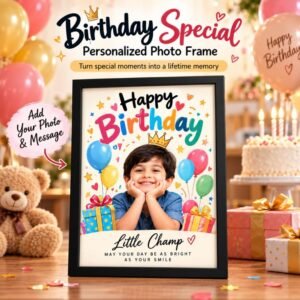 Birthday Special Personalized Photo Frame