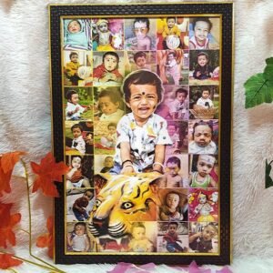 Personalized Mosaic Photo Frame Design (12x18)